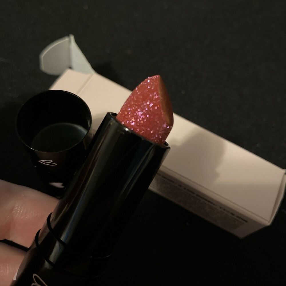 Mary Kay Sparkle Cream Lipstick Pink Glitter Shimmer Empower Lip Color